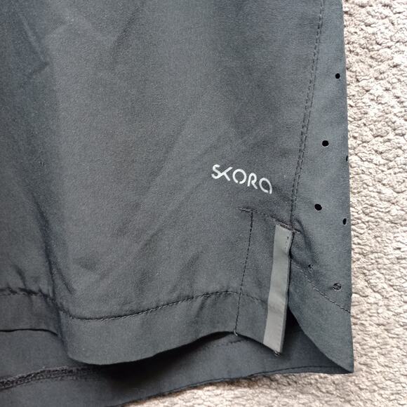 Women’s Skora Quick-Dry Active Black Running Shorts - Picture 6 of 9